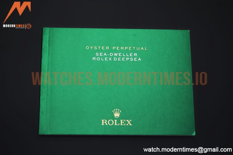 Rolex - Watch Box Set 1:1 Top Version with Pamphlet, Card and Tags