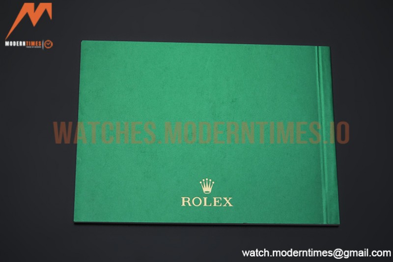 Rolex - Watch Box Set 1:1 Top Version with Pamphlet, Card and Tags