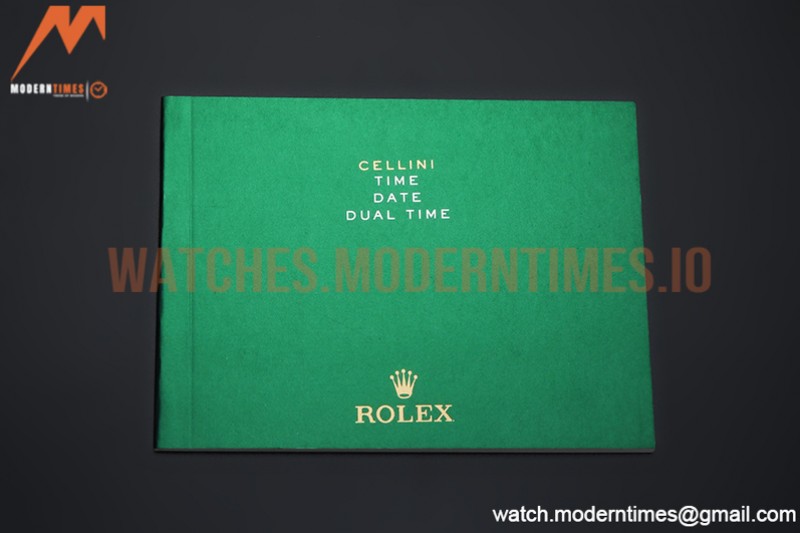 Rolex - Watch Box Set 1:1 Top Version with Pamphlet, Card and Tags
