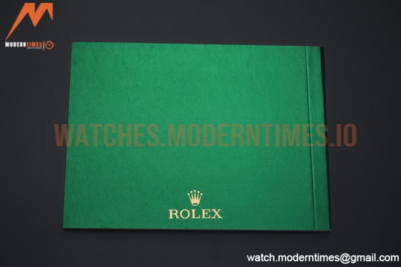 Rolex - Watch Box Set 1:1 Top Version with Pamphlet, Card and Tags