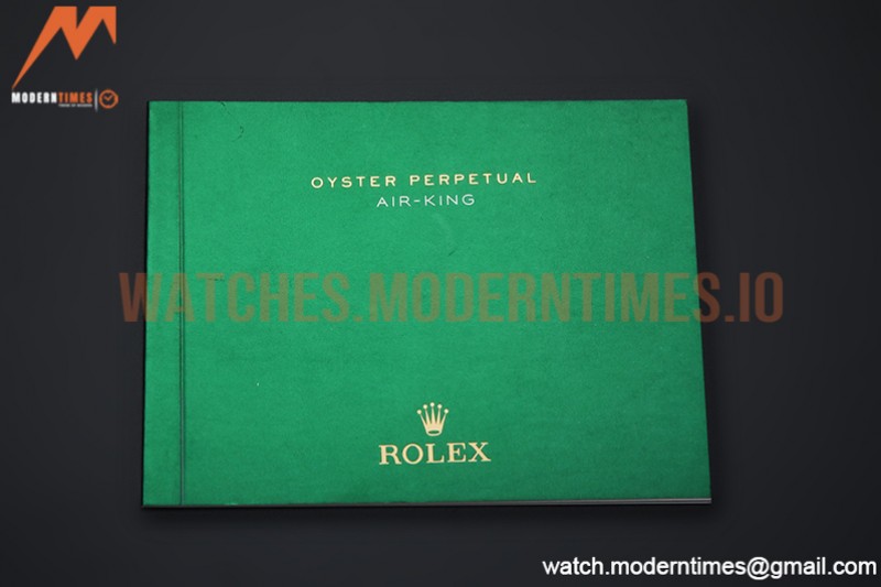 Rolex - Watch Box Set 1:1 Top Version with Pamphlet, Card and Tags