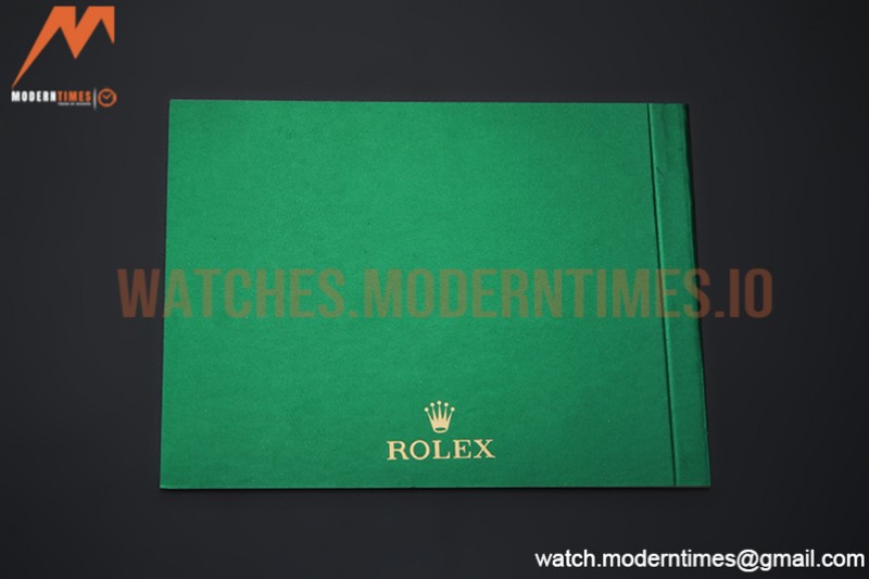 Rolex - Watch Box Set 1:1 Top Version with Pamphlet, Card and Tags