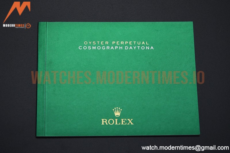 Rolex - Watch Box Set 1:1 Top Version with Pamphlet, Card and Tags