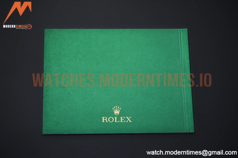 Rolex - Watch Box Set 1:1 Top Version with Pamphlet, Card and Tags