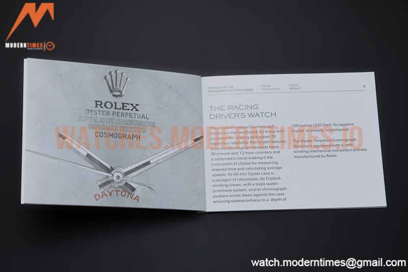 Rolex - Watch Box Set 1:1 Top Version with Pamphlet, Card and Tags