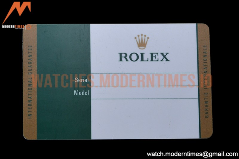 Rolex - Watch Box Set 1:1 Top Version with Pamphlet, Card and Tags