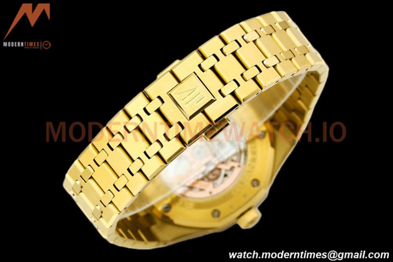 Audemars Piguet - Royal Oak Perpetual Calendar 26574BA YG/YG Blue BBRF A5134
