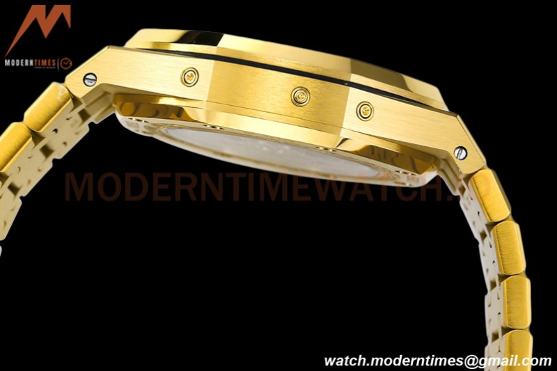 Audemars Piguet - Royal Oak Perpetual Calendar 26574BA YG/YG Blue BBRF A5134