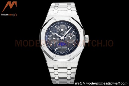Audemars Piguet - Royal Oak Perpetual Calendar 26574ST SS/SS Blue BBRF A5134