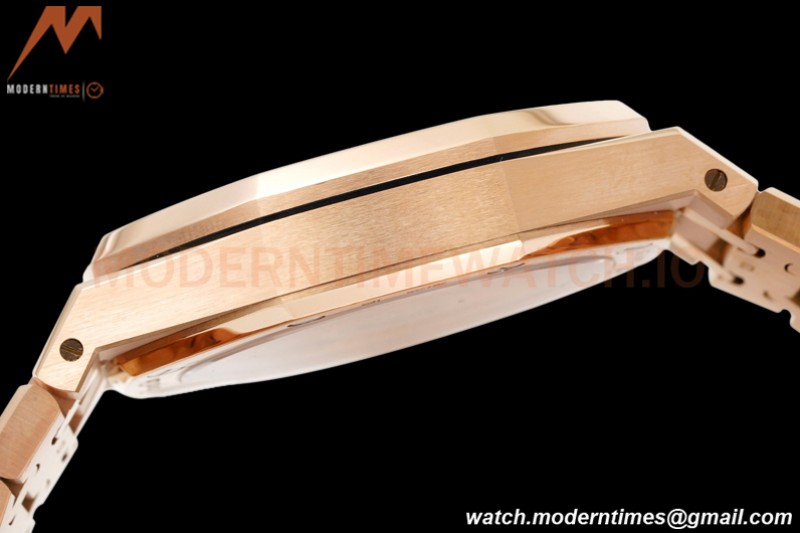 Audemars Piguet - Royal Oak 41mm 15500 RG/RG Blk/Stk APSF A4302 Mod