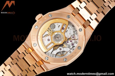Audemars Piguet - Royal Oak 41mm 15500 RG/RG Blk/Stk APSF A4302 Mod