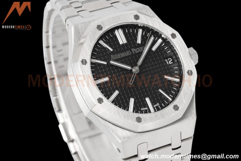 Audemars Piguet - Royal Oak 41mm 15510 SS/SS Blk/Stk APSF A4302 Mod