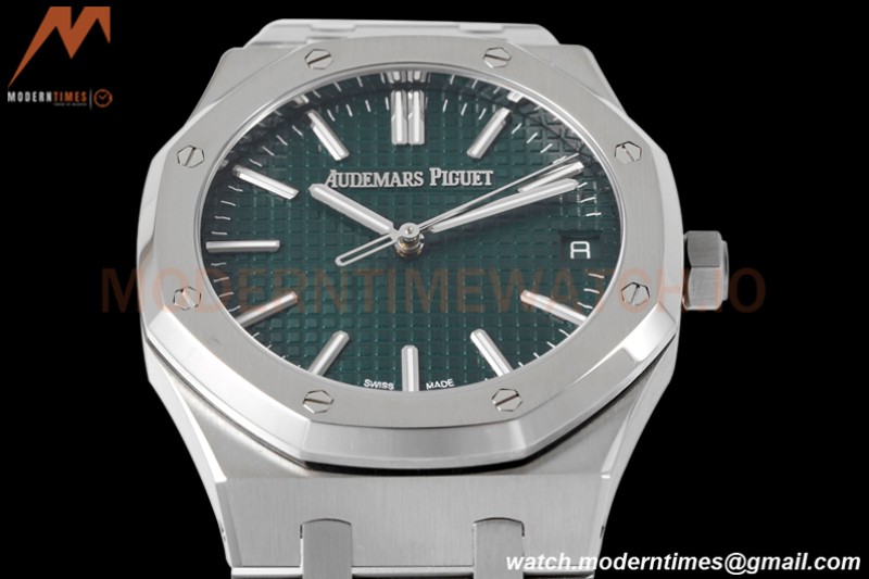 Audemars Piguet - Royal Oak 41mm 15510 SS/SS Green/Stk APSF A4302 Mod