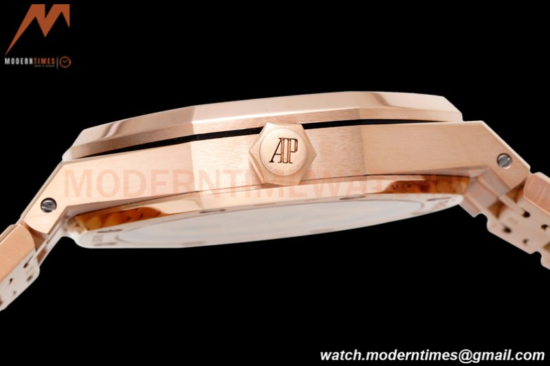 Audemars Piguet - Royal Oak 41mm 15510 RG/RG Blue/Stk APSF A4302 Mod