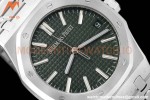 Audemars Piguet - Royal Oak 15510 50th Anniversary 41mm SS/SS Grn/Stk ZF A4302 Mod