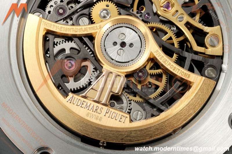 Audemars Piguet - Royal Oak 15416CE 41mm Openworked CER/CER Skeleton THB V2 SA3132