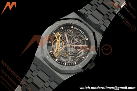 Audemars Piguet - Royal Oak 15416CE 41mm Openworked CER/CER Skeleton THB V2 SA3132 | 오데마 피게 - 로얄 오크 15416CE 41mm 오픈워크 CER/CER 스켈레톤 THB V2 SA3132