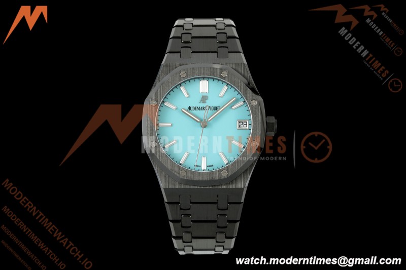 Audemars Piguet - Royal Oak 15500 41mm Black Ceramic Tiffany Blue APSF SA4302 Mod