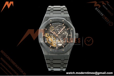 Audemars Piguet - Royal Oak 15416CE 41mm Openworked CER/CER Black DDF SA3132