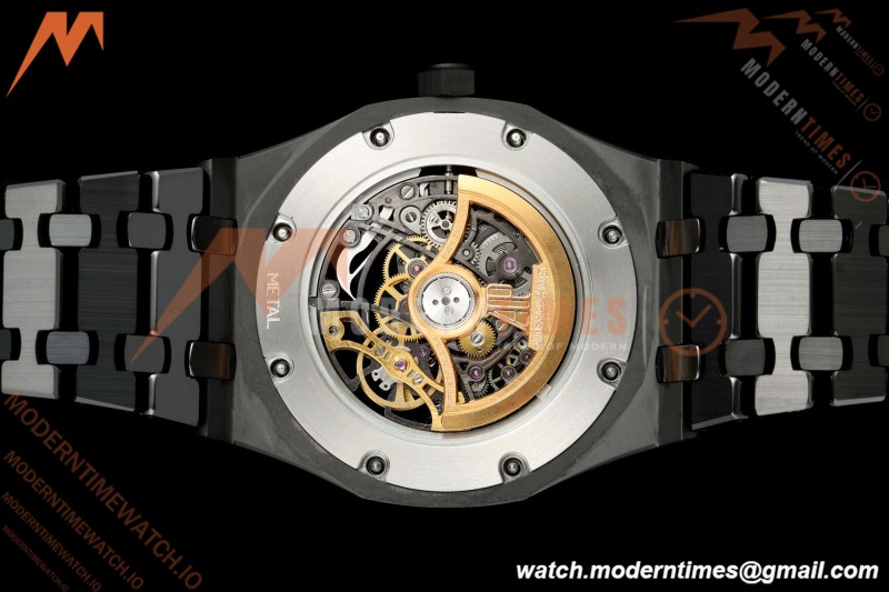 Audemars Piguet - Royal Oak 15416CE 41mm Openworked CER/CER Black DDF SA3132