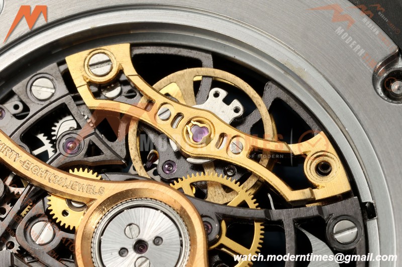 Audemars Piguet - Royal Oak 15416CE 41mm Openworked CER/CER Black DDF SA3132