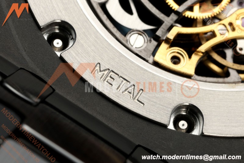 Audemars Piguet - Royal Oak 15416CE 41mm Openworked CER/CER Black DDF SA3132