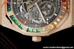 Audemars Piguet - Royal Oak 15412OR 41mm Rainbow RG/RG Skeleton Dial THBF V3 SH3132 Free Sprung