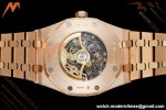 Audemars Piguet - Royal Oak 15412OR 41mm Rainbow RG/RG Skeleton Dial THBF V3 SH3132 Free Sprung