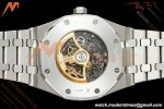 Audemars Piguet - Royal Oak 15407ST 41mm Openworked SS/SS Skeleton Dial THBF V3 SH3132 Free Sprung