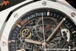 Audemars Piguet - Royal Oak 15407ST 41mm Openworked SS/SS Skeleton Dial THBF V3 SH3132 Free Sprung