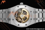 Audemars Piguet - Royal Oak 15407BC 41mm Openworked Frosted SS/SS Skeleton THBF V3 SH3132 Free Sprung