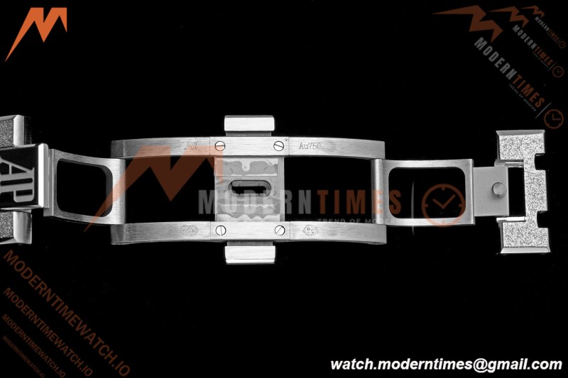 Audemars Piguet - Royal Oak 15407BC 41mm Openworked Frosted SS/SS Skeleton THBF V3 SH3132 Free Sprung