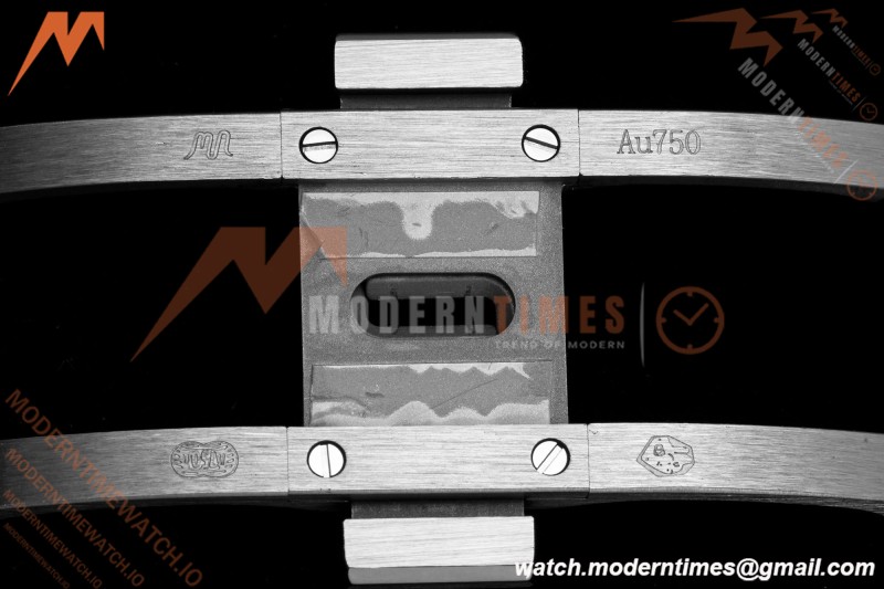 Audemars Piguet - Royal Oak 15407BC 41mm Openworked Frosted SS/SS Skeleton THBF V3 SH3132 Free Sprung