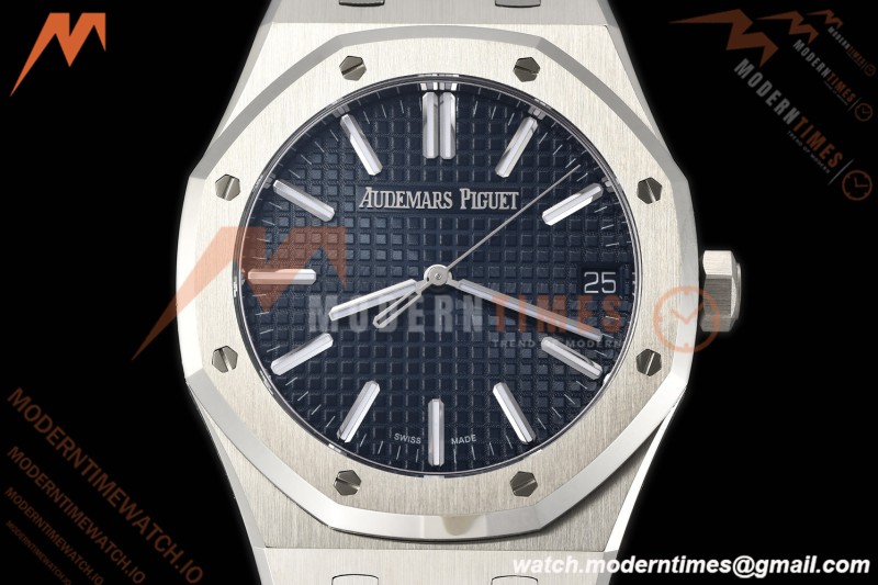Audemars Piguet - Royal Oak 15510ST 41mm SS/SS Blu/Stk VSF DD4302 Free Sprung