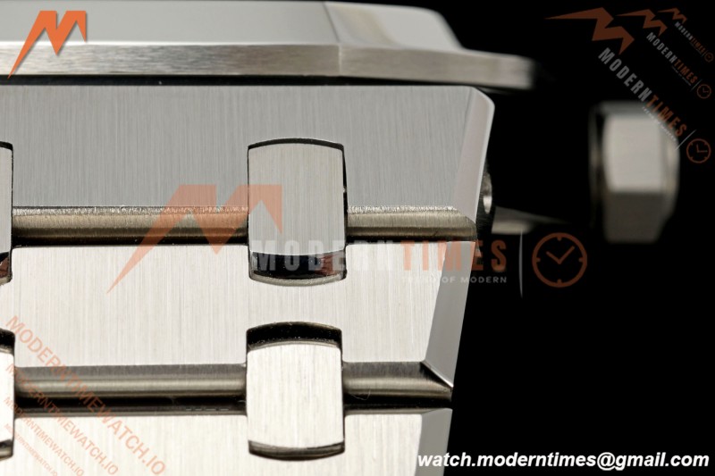 Audemars Piguet - Royal Oak 15500ST SS/SS Black ZF V4 SA4302 Free Sprung