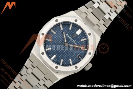 Audemars Piguet - Royal Oak 15500ST SS/SS Blue ZF V4 SA4302 Free Sprung