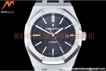 Audemars Piguet - Royal Oak 15400 SS/RU Black APSF V3 A3120