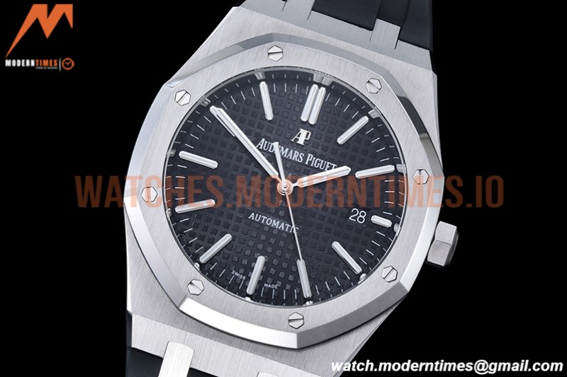 Audemars Piguet - Royal Oak 15400 SS/RU Black APSF V3 A3120