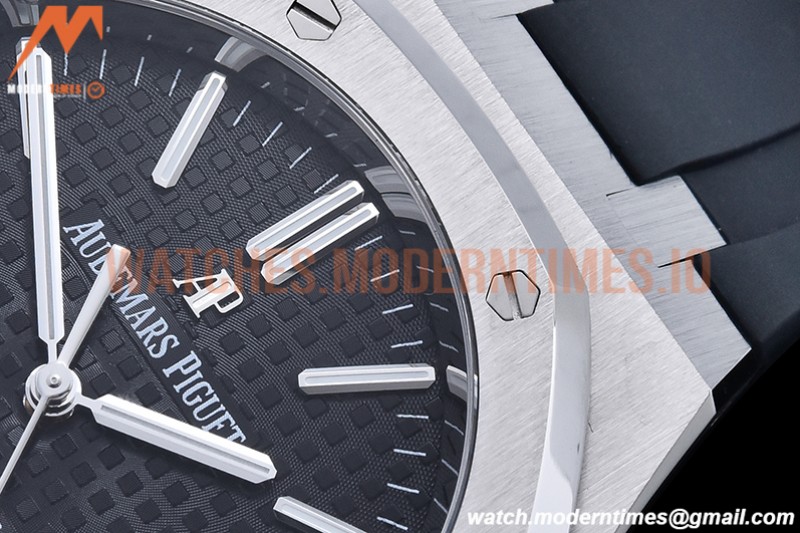 Audemars Piguet - Royal Oak 15400 SS/RU Black APSF V3 A3120