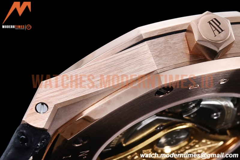 Audemars Piguet - Royal Oak 15400 Weighted RG/LE Black APSF A3120