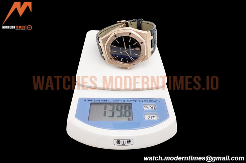 Audemars Piguet - Royal Oak 15400 Weighted RG/LE Black APSF A3120