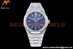 Audemars Piguet - Royal Oak 15410 Frosted SS/SS Blue ZF A3120