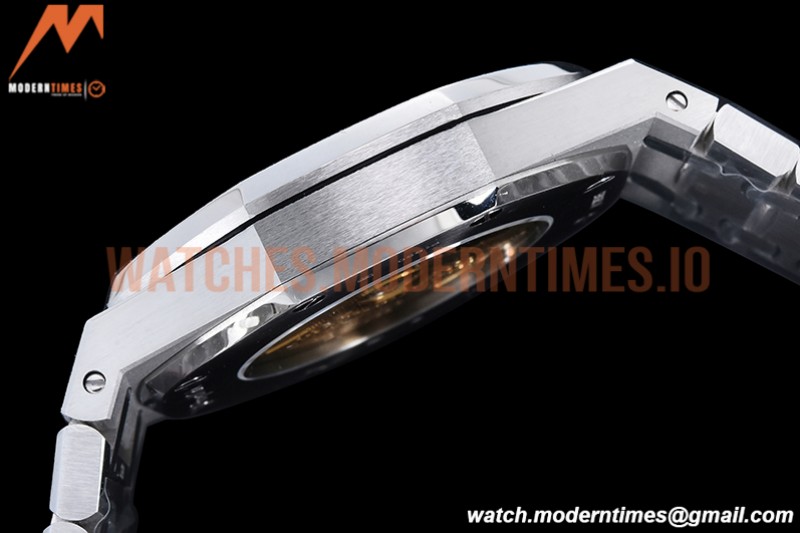 Audemars Piguet - Royal Oak 15410 Frosted SS/SS Blue ZF A3120