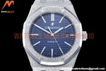 Audemars Piguet - Royal Oak 15410 Frosted SS/SS Blue ZF A3120