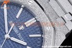Audemars Piguet - Royal Oak 15410 Frosted SS/SS Blue ZF A3120