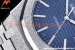 Audemars Piguet - Royal Oak 15410 Frosted SS/SS Blue ZF A3120