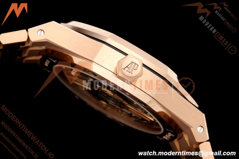 Audemars Piguet - Royal Oak 15510OR 41mm RG/RG Blue Dial DDF DD4302