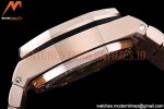 Audemars Piguet - AP ROO Chronograph RG/RG Blue/Dot APF A3126 Mod