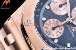 Audemars Piguet - AP ROO Chronograph RG/RG Blue/Dot APF A3126 Mod
