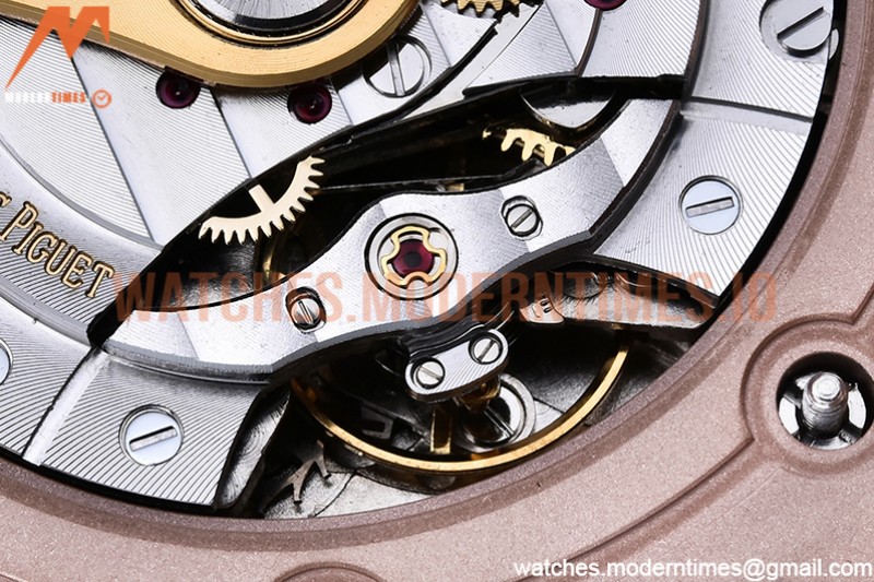Audemars Piguet - AP ROO Chronograph RG/RG Grey/Num APF A3126 Mod